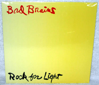BAD BRAINS "Rock For Light" LP (BB) Reissue